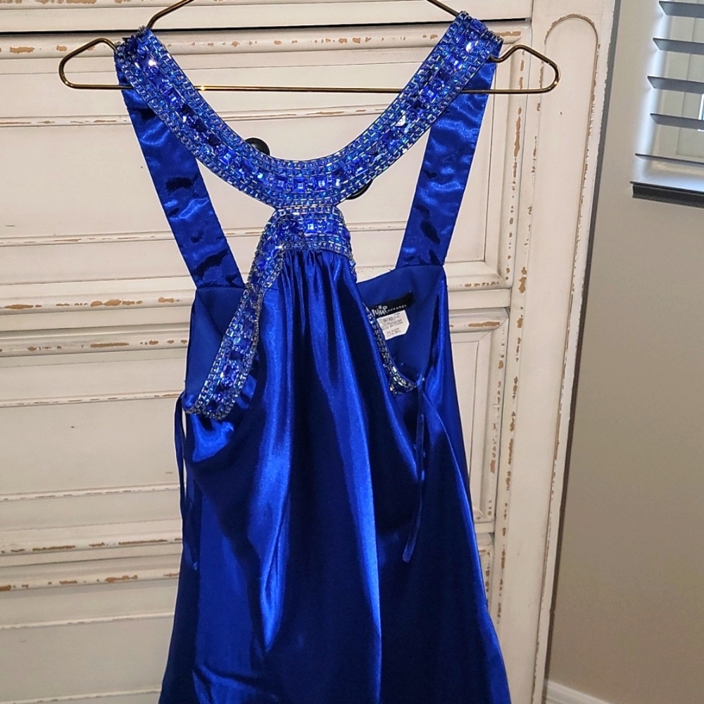 Gorgeous polyester mini dress